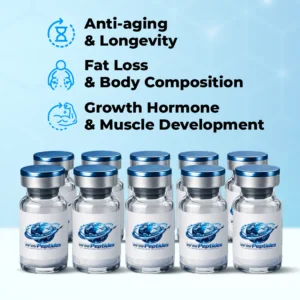 GHRP-2 Research Peptide | Pralmorelin Ghrelin Agonist | 5mg, 10mg