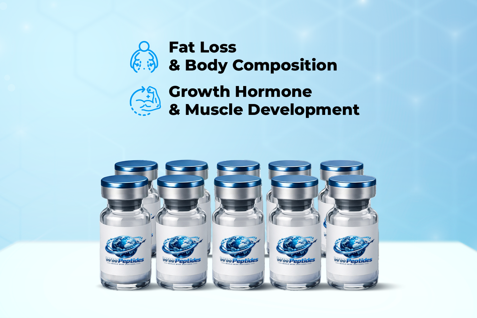 IGF-1 LR3 Research Peptide | Long Arg3 IGF-1 Analog | 0.1mg, 1mg