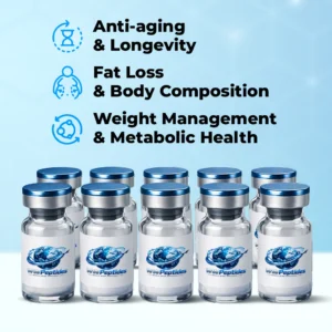 MOTS-c Research Peptide | Mitochondrial-Derived AMPK Activator | 10mg, 40mg